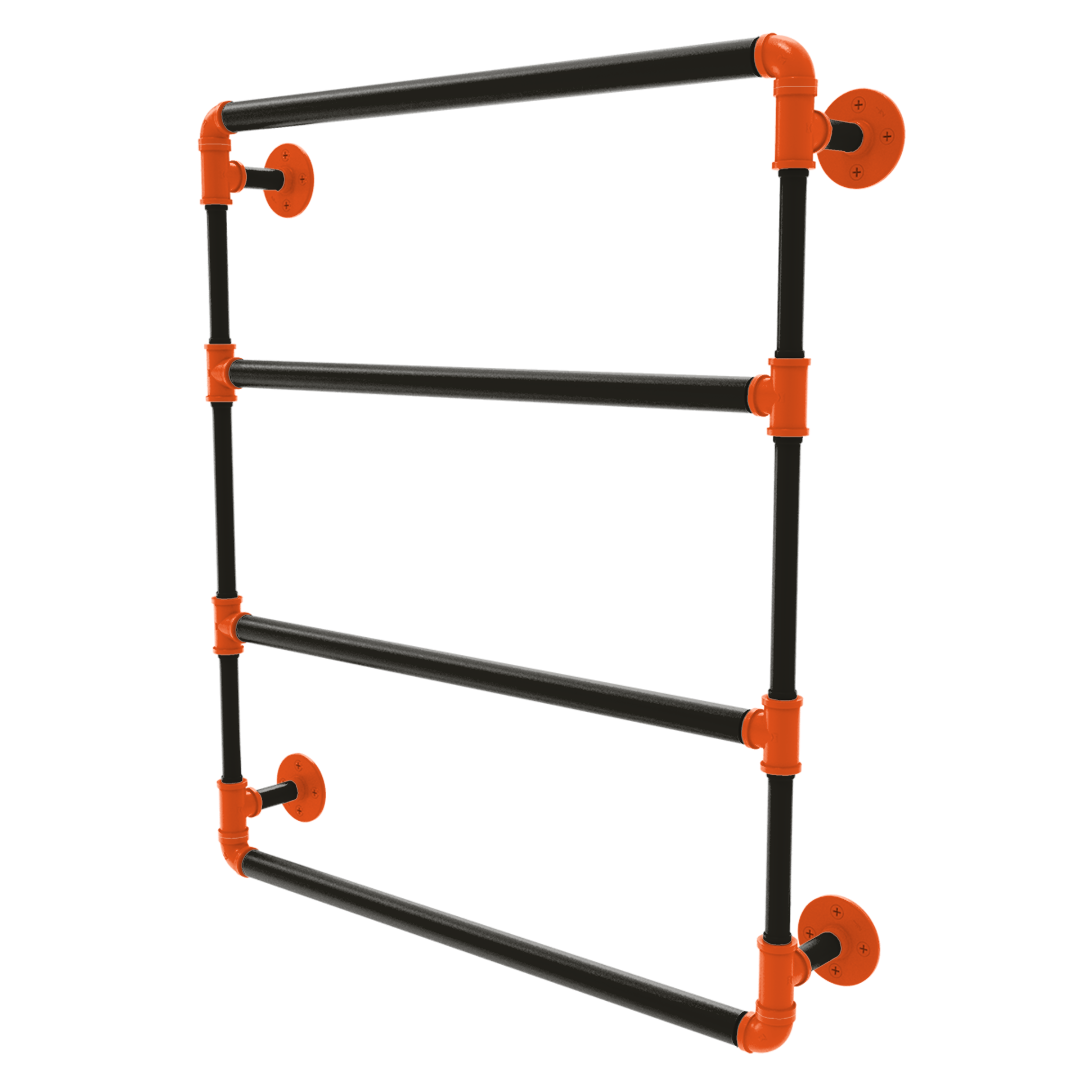 Diamond Collection Wall Mounted Ladder Towel Bar San Francisco Edition