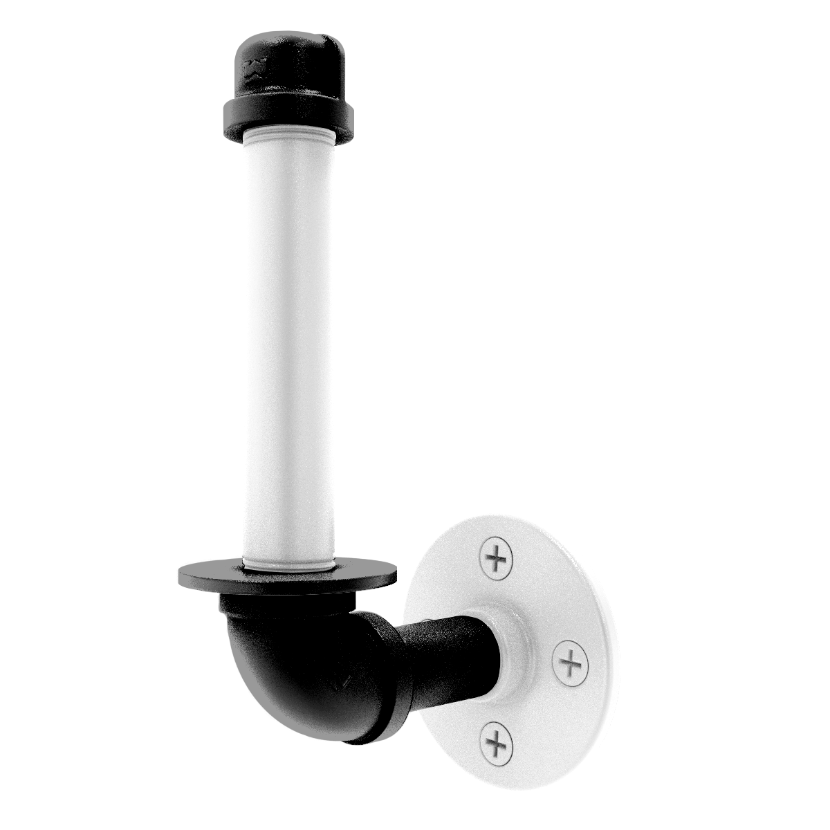 Hardwood Collection Upright Toilet Paper Holder Brooklyn Edition