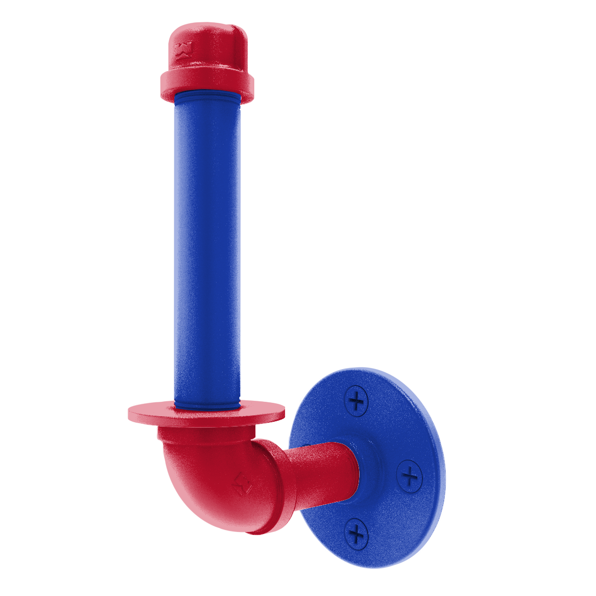 Hardwood Collection Upright Toilet Paper Holder Detroit Edition