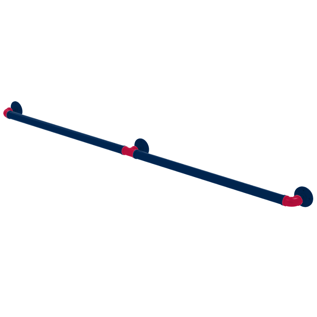 Diamond Collection Extended 3 Post Grab Bar Minnesota Edition