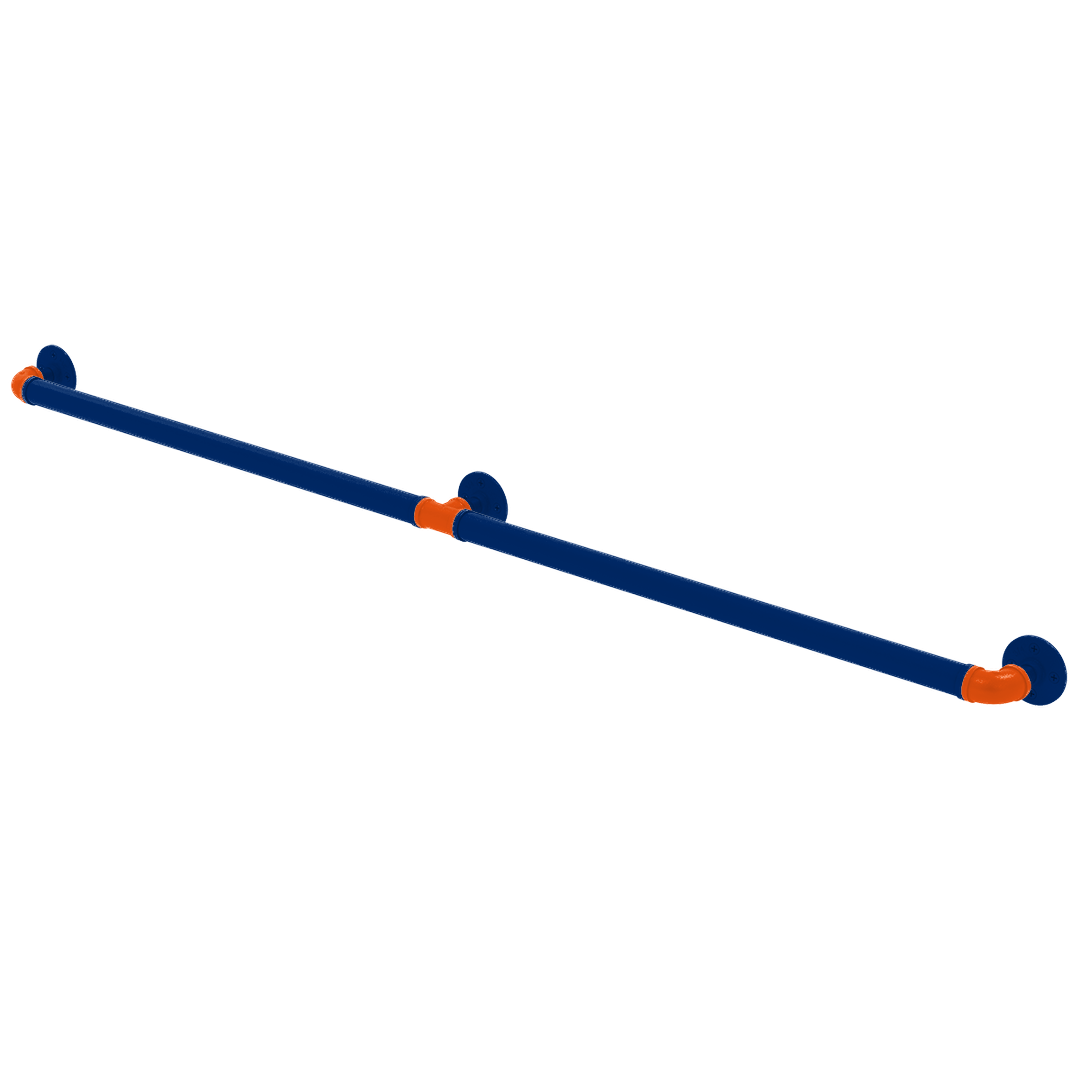 Diamond Collection Extended 3 Post Grab Bar New York Queens Edition
