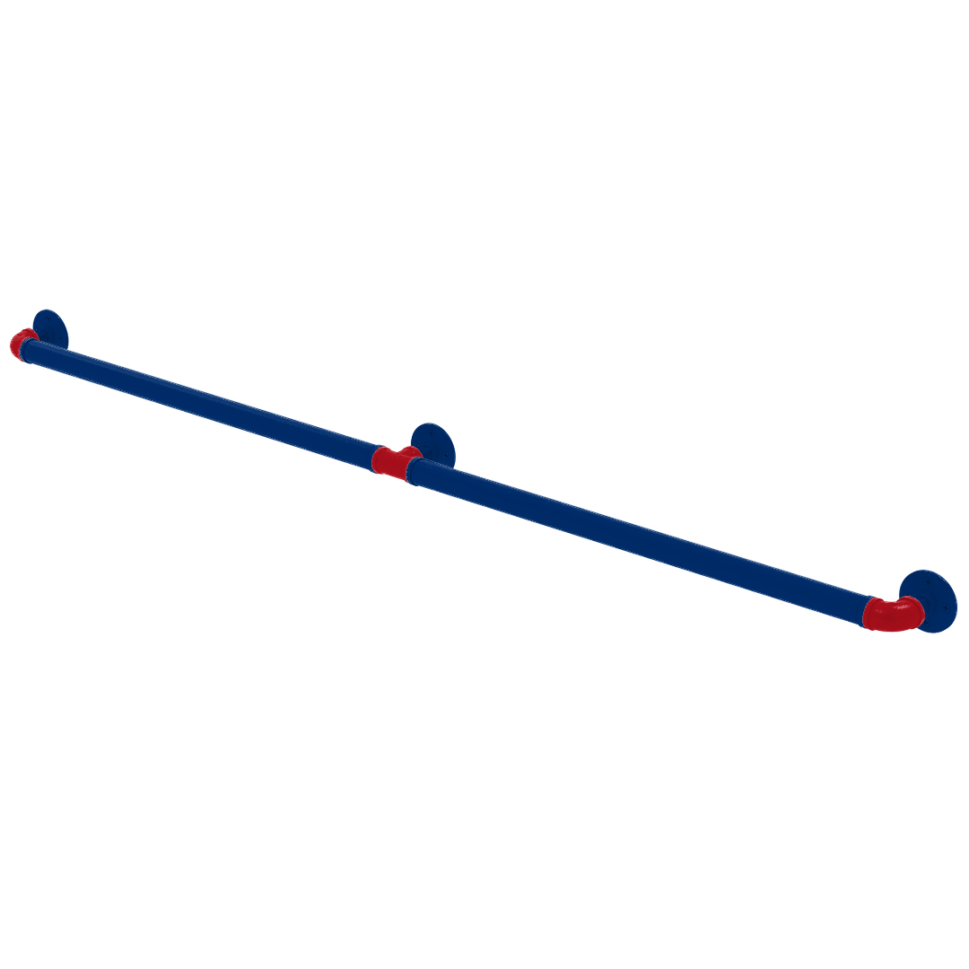 Diamond Collection Extended 3 Post Grab Bar Texas Edition