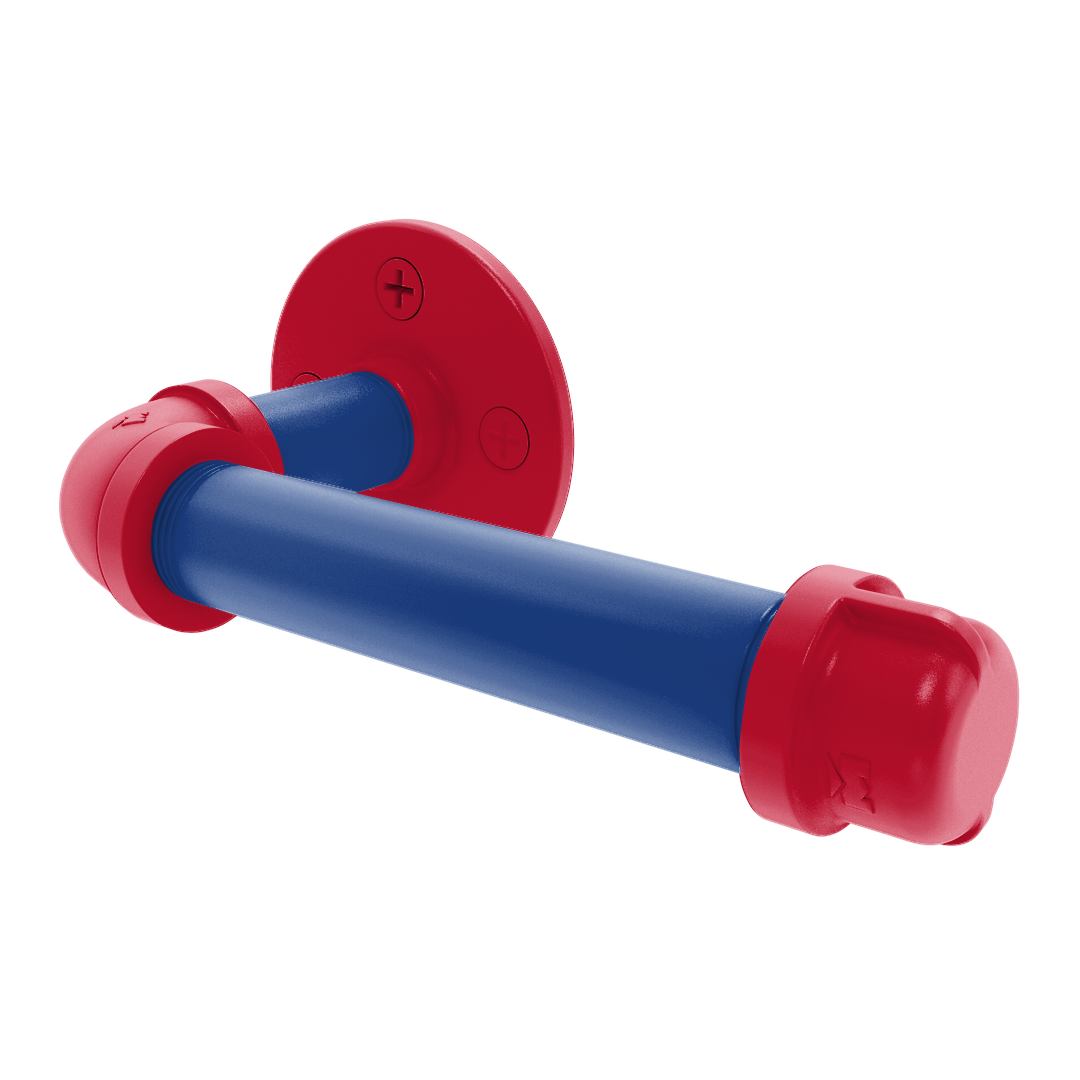 Hardwood Collection European Style Toilet Tissue Holder Los Angeles Coastline Edition