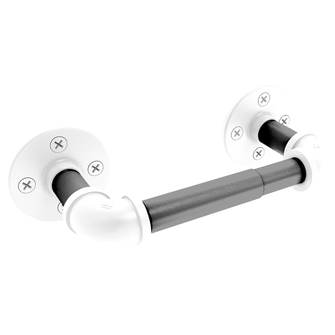 Hardwood Collection 2 Post Toilet Paper Holder Brooklyn Edition