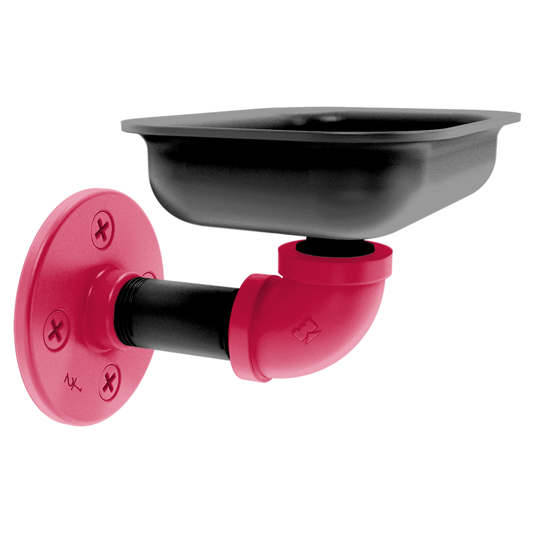 Hardwood Collection Wall Mounted Soap Dish Chicago Edition