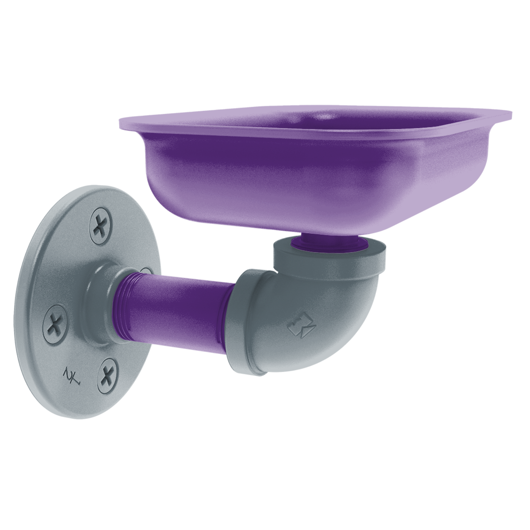 Hardwood Collection Wall Mounted Soap Dish Sacramento Edition