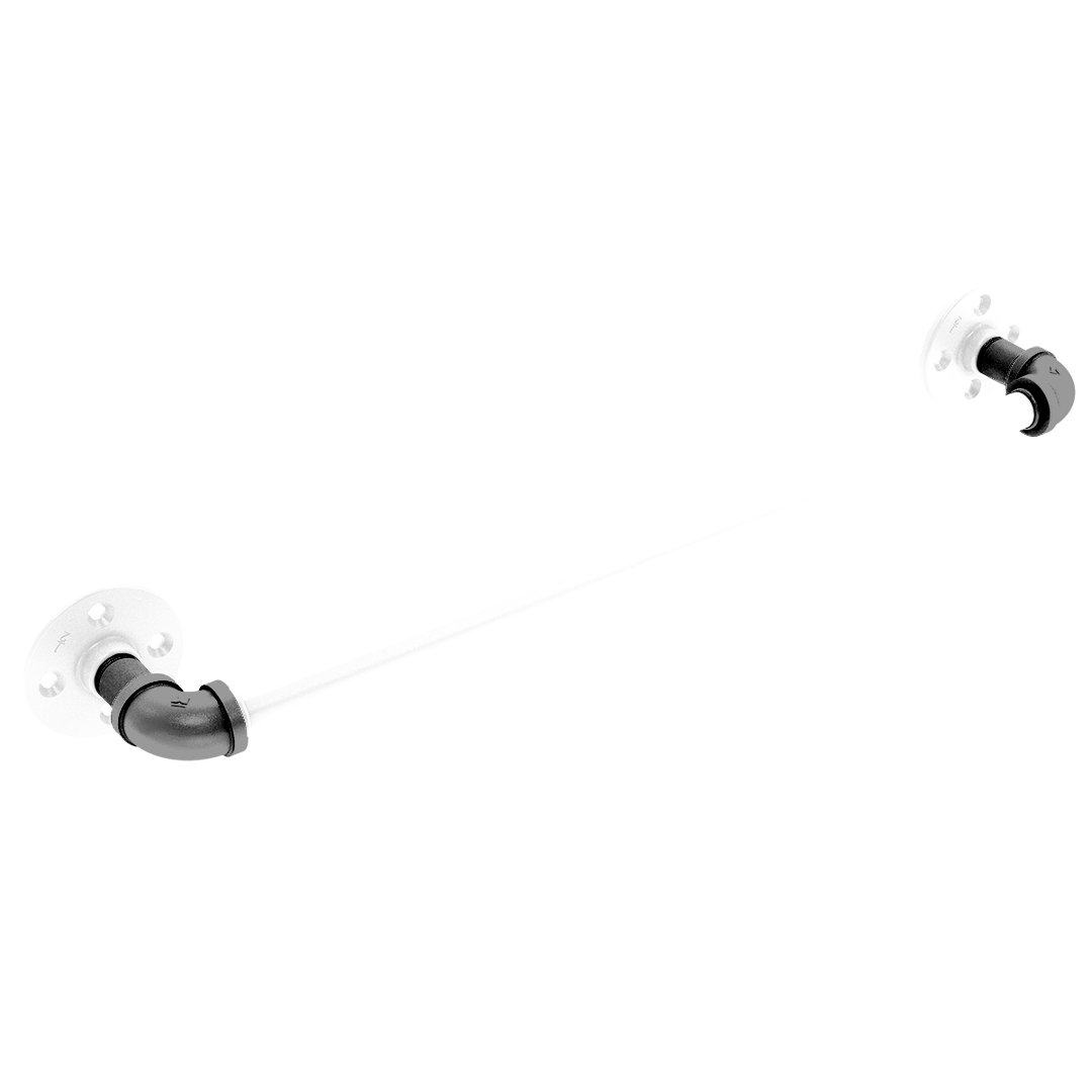 Hardwood Collection Towel Bar Brooklyn Edition