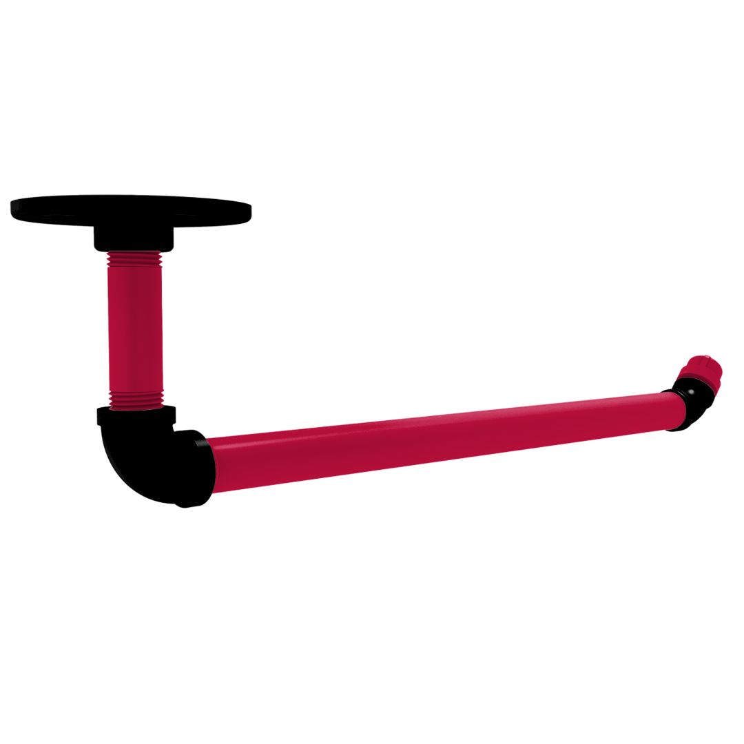 Hardwood Collection Under Cabinet Paper Towel Holder Chicago Edition