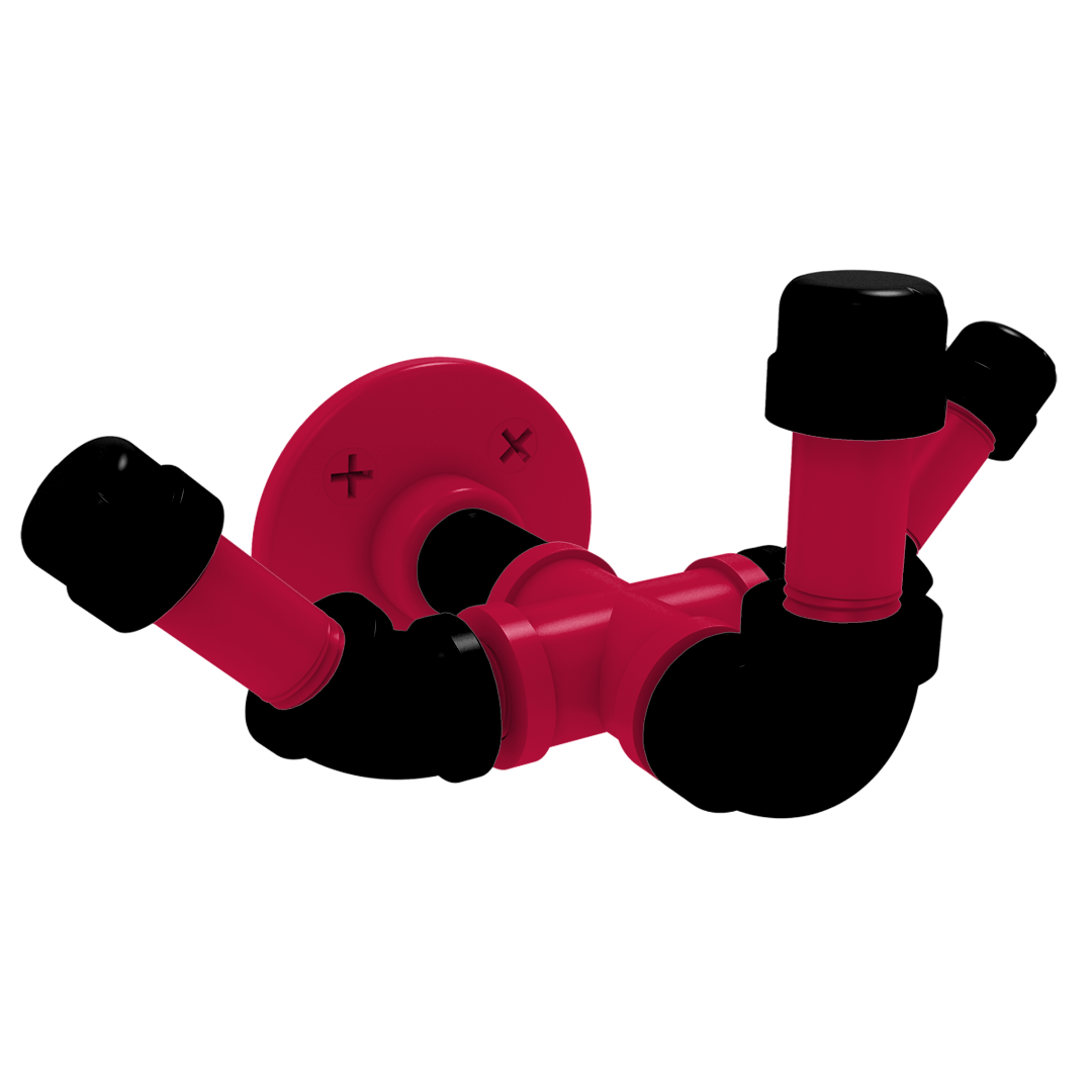 Hardwood Collection Tri-Hook Chicago Edition