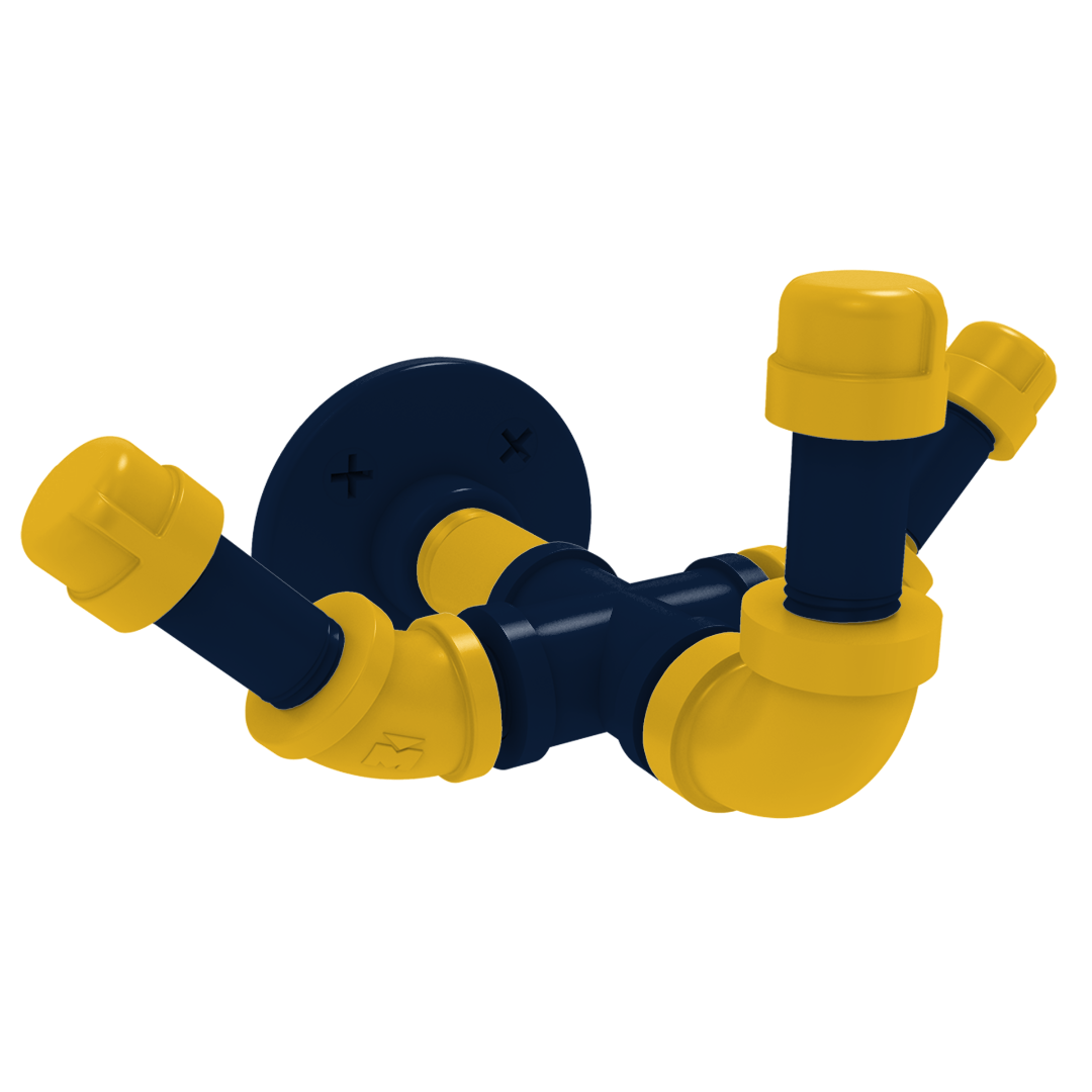 Hardwood Collection Tri-Hook Denver Edition