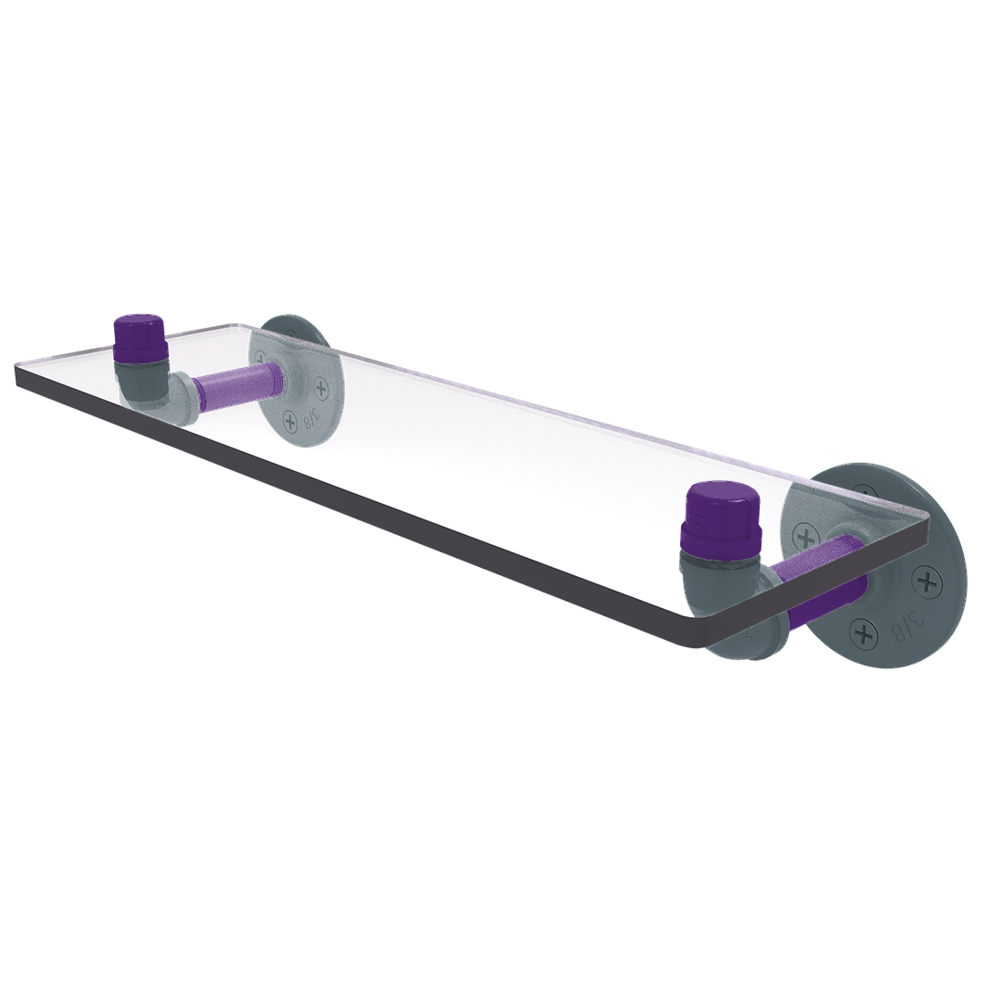 Hardwood Collection Glass Shelf Sacramento Edition