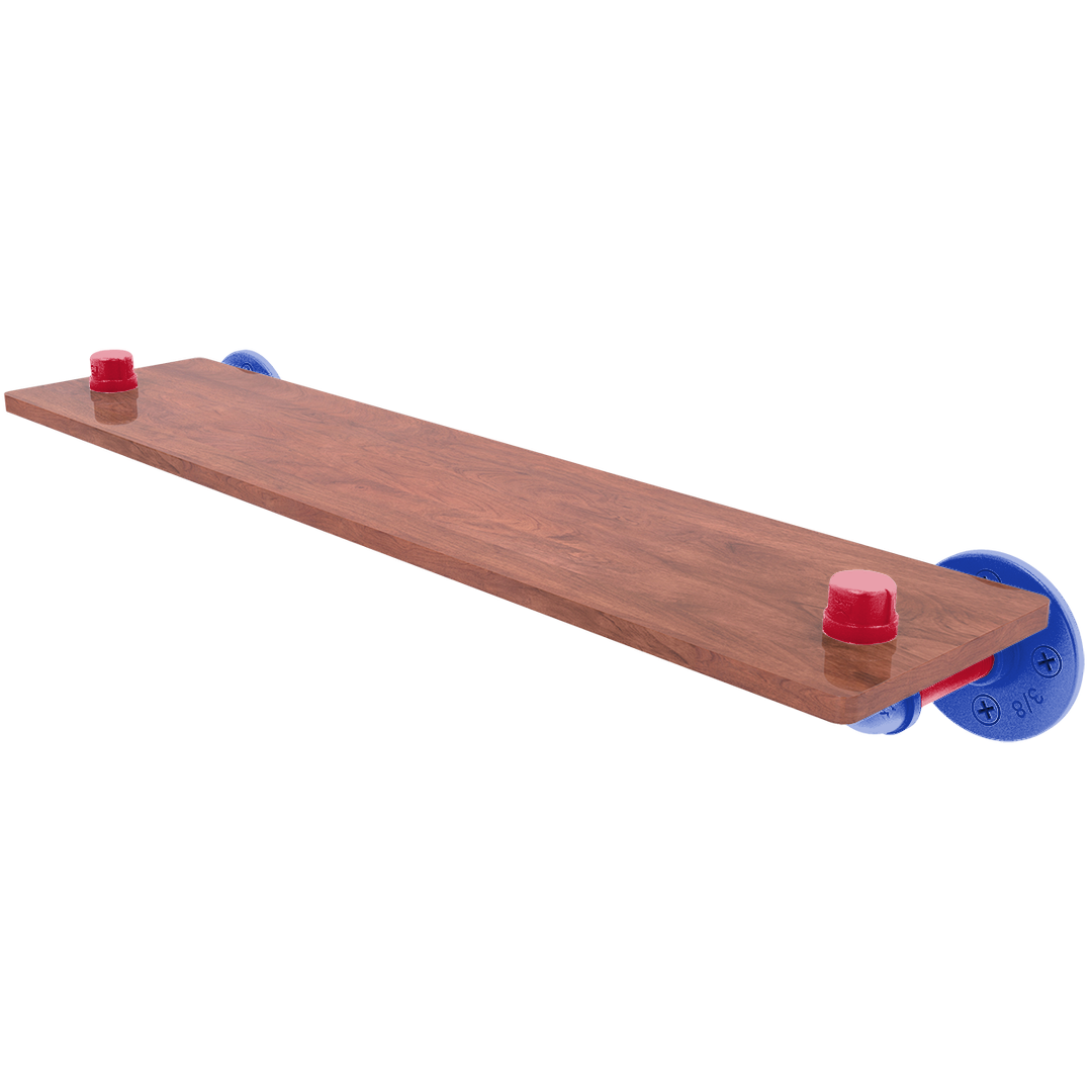 Hardwood Collection Wood Shelf Detroit Edition