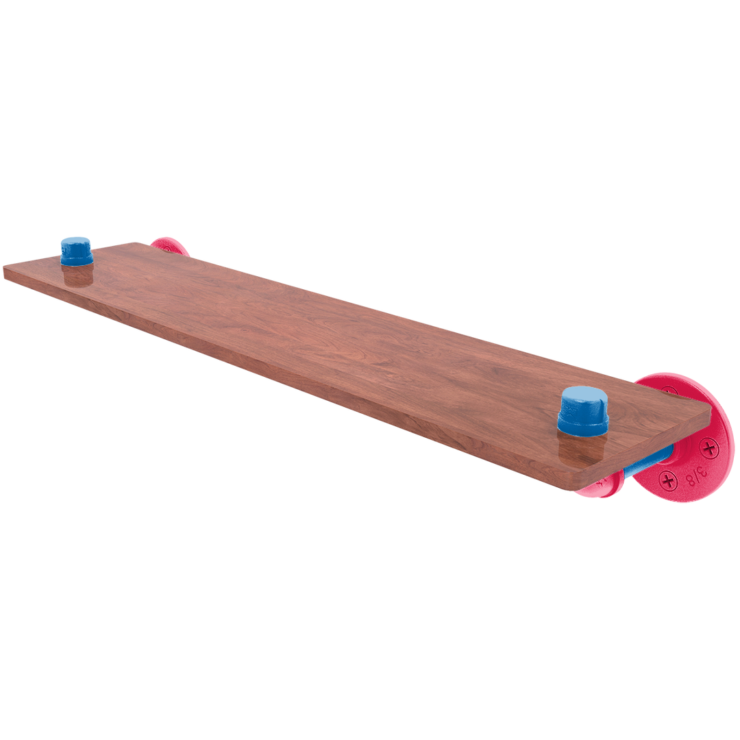 Hardwood Collection Wood Shelf Philadelphia Edition