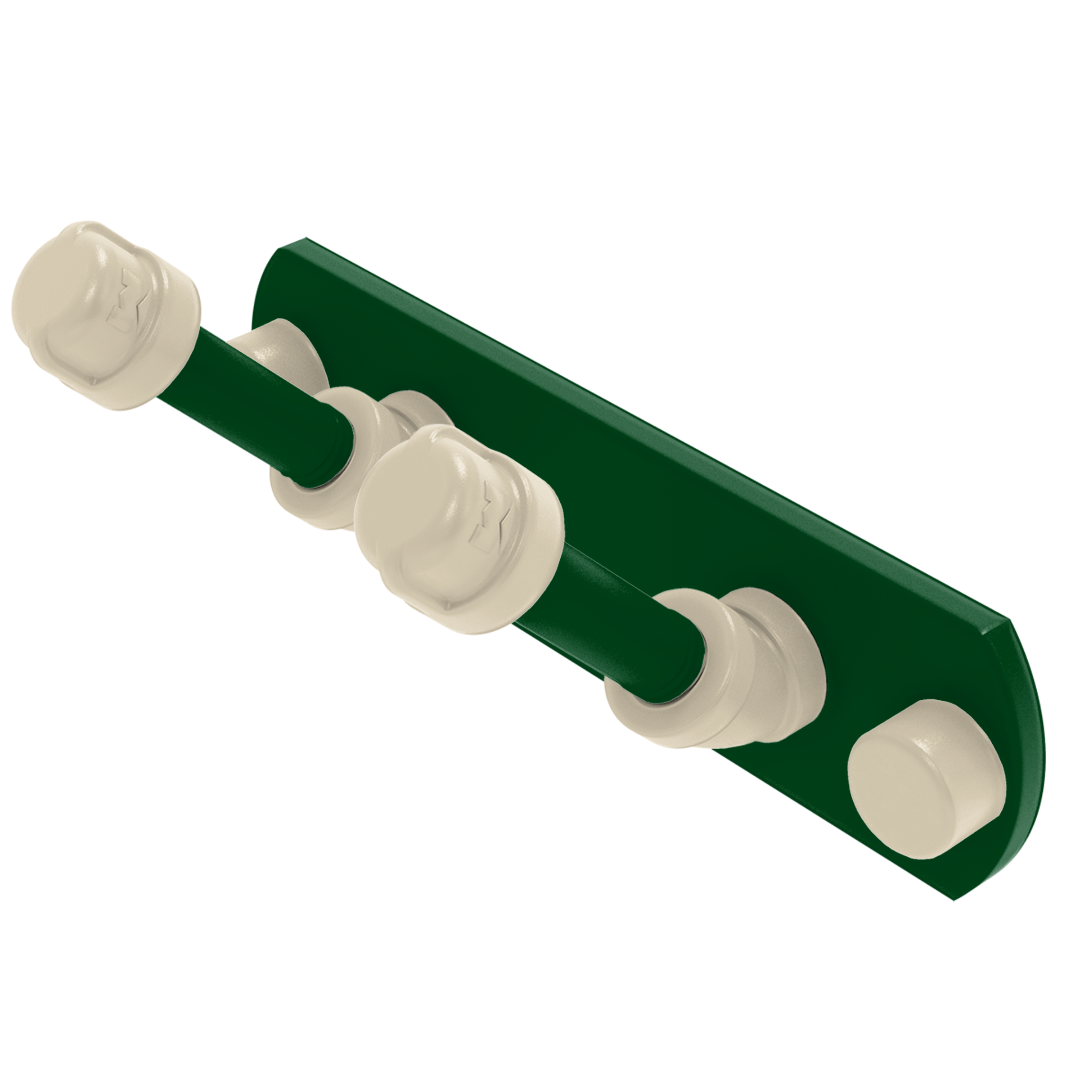 Hardwood Collection 2 Position Multi Hook Milwaukee Edition