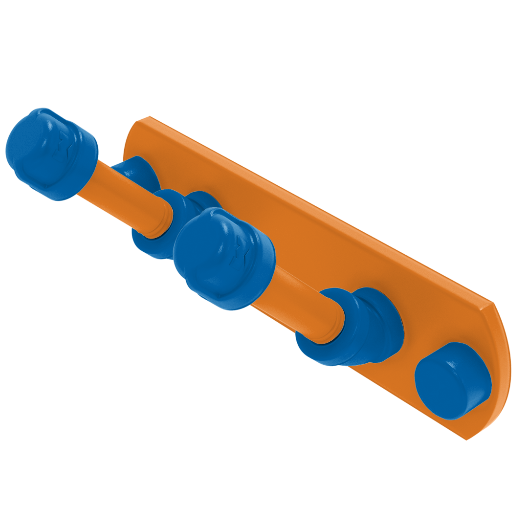 Hardwood Collection 2 Position Multi Hook New York Edition