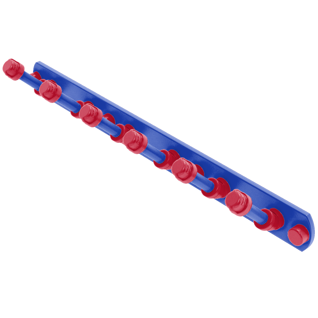 Hardwood Collection 6 Position Tie and Belt Rack Detroit Edition