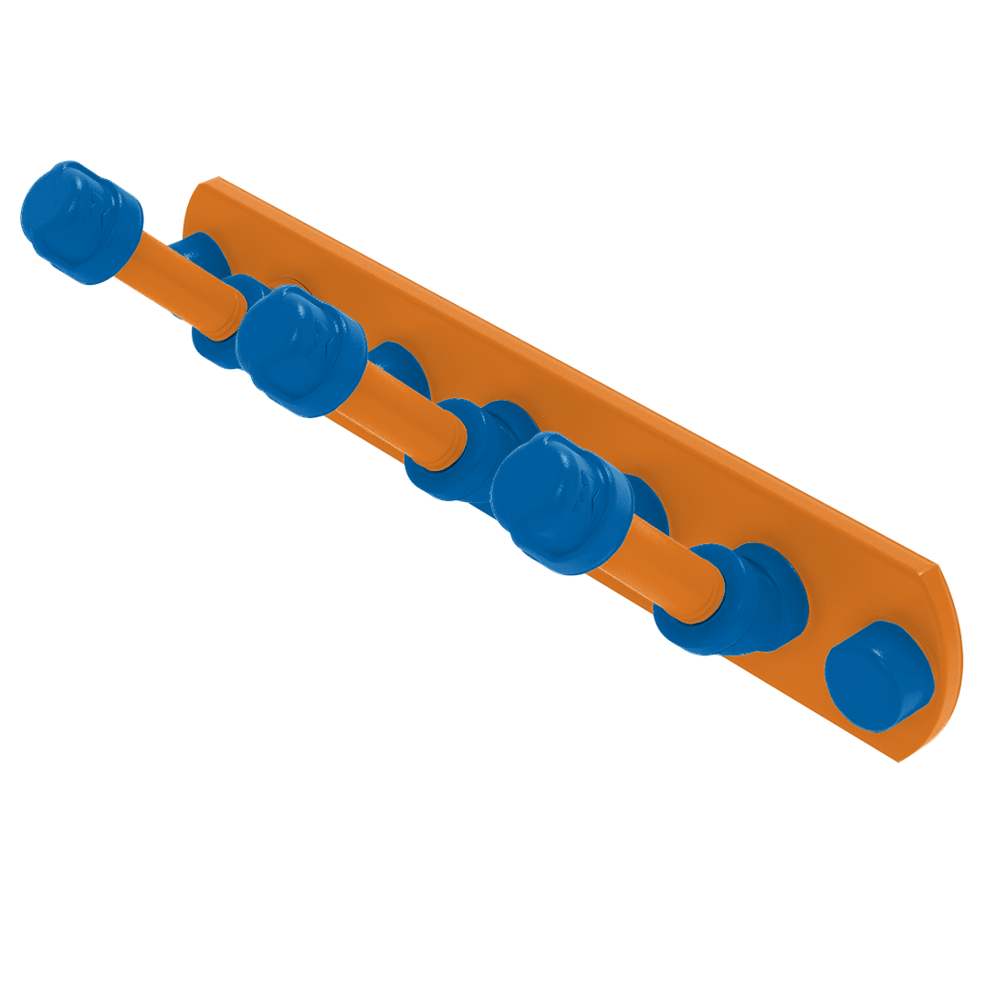 Hardwood Collection 3 Position Multi Hook New York Edition