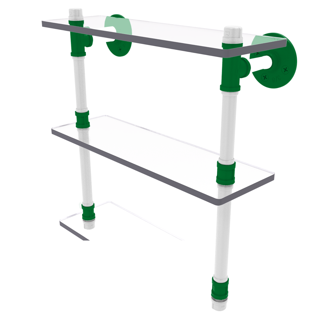 Hardwood Collection Triple Glass Shelf Boston Edition