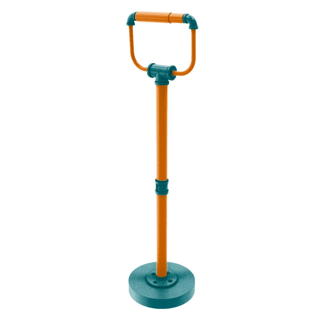 Slapshot Collection Freestanding Toilet Tissue Stand San Jose Edition