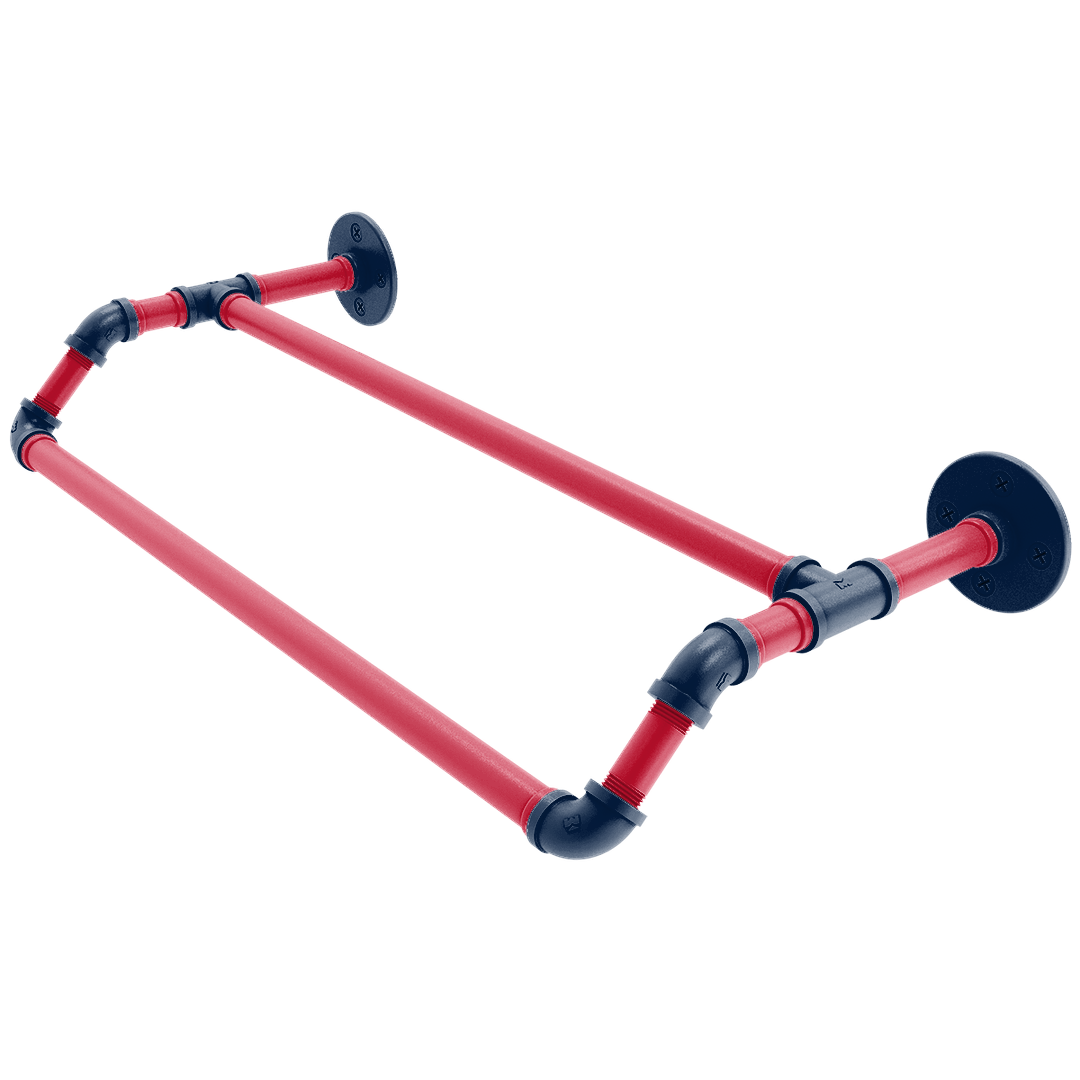 Slapshot Collection Double Towel Bar Washington Edition