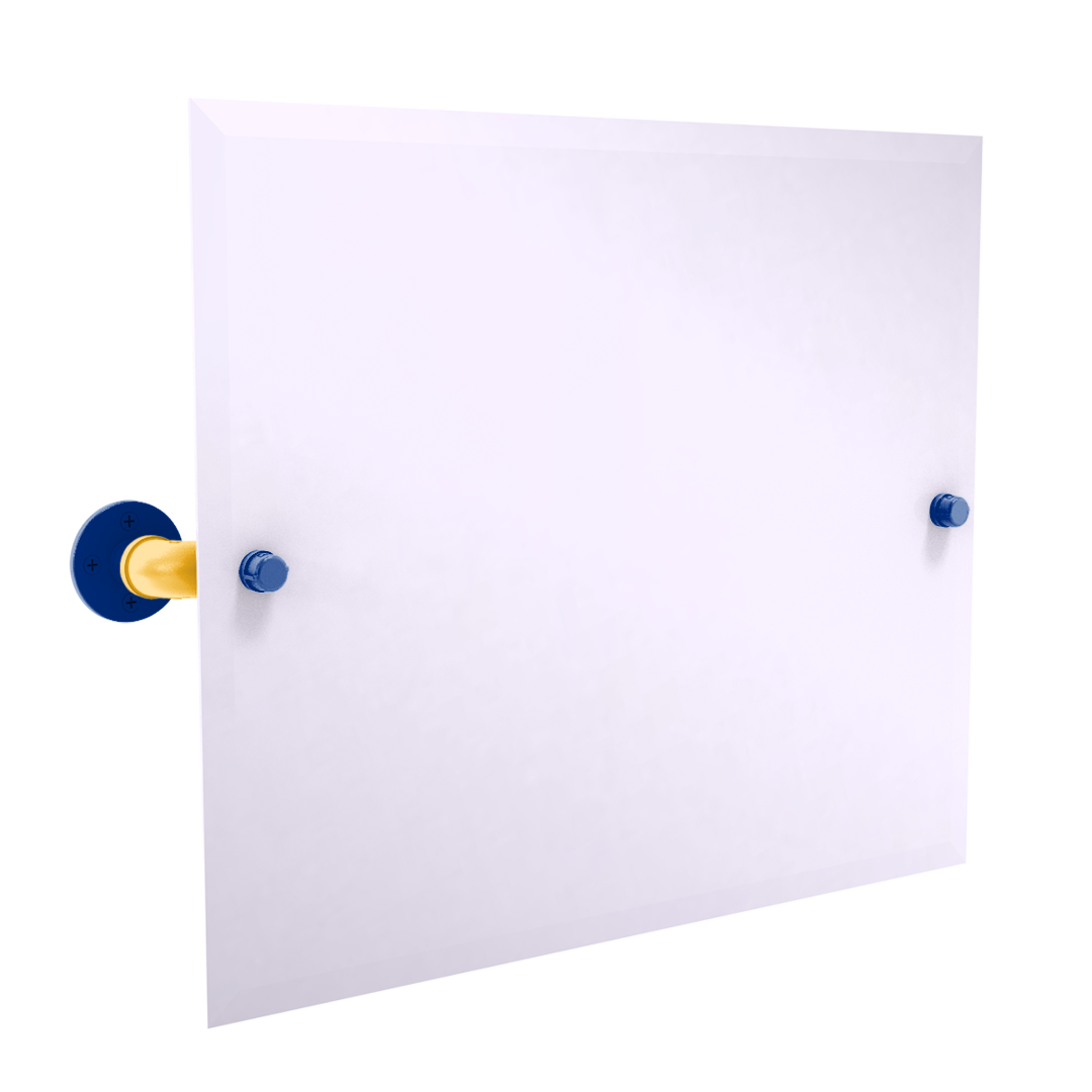 Slapshot Collection Landscape Rectangular Wall Mounted Tilt Mirror Buffalo Edition