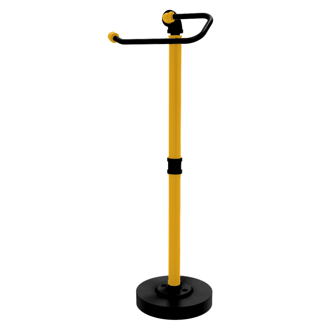 Slapshot Collection Freestanding Euro Style Toilet Tissue Stand Boston Edition