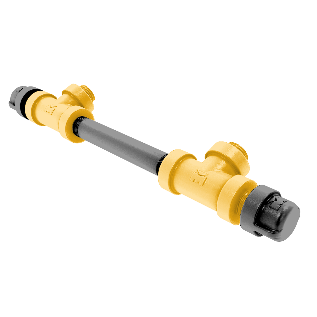 Slapshot Collection 7 Inch Overall Cabinet Pull Pittsburgh Edition