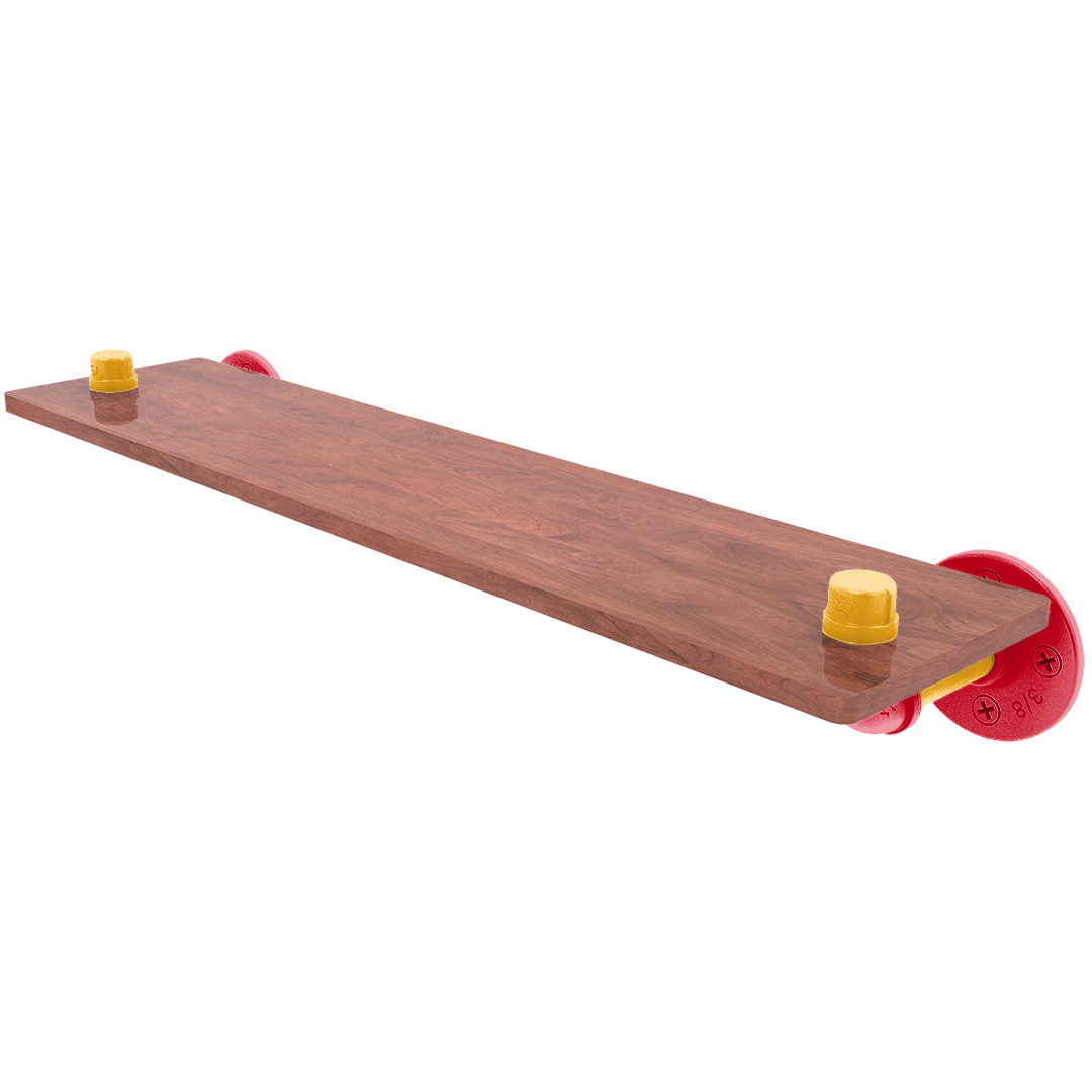 Slapshot Collection Wood Shelf Calgary Edition