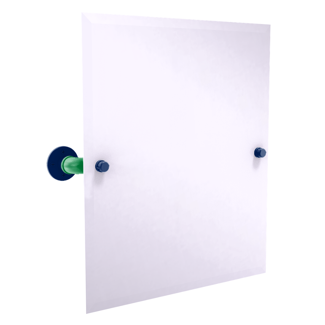 Slapshot Collection Frameless Rectangular Wall Mounted Tilt Mirror Vancouver Edition