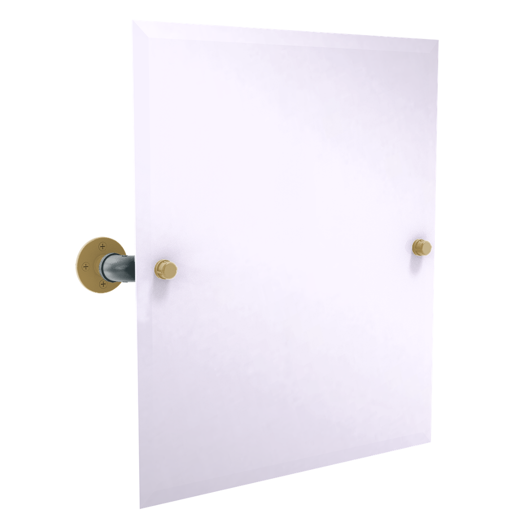 Slapshot Collection Frameless Rectangular Wall Mounted Tilt Mirror Vegas Edition