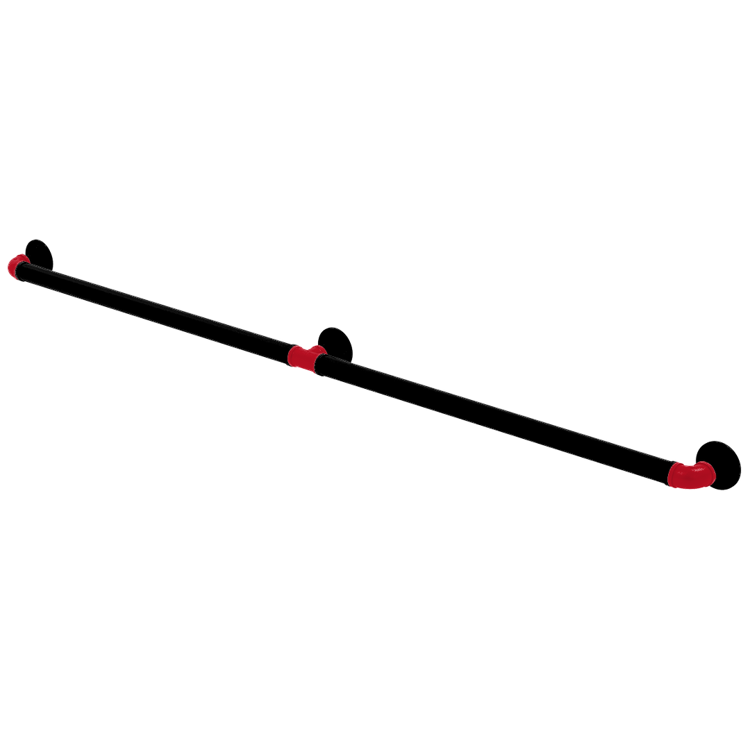 Slapshot Collection Extended 3 Post Grab Bar Carolina Edition