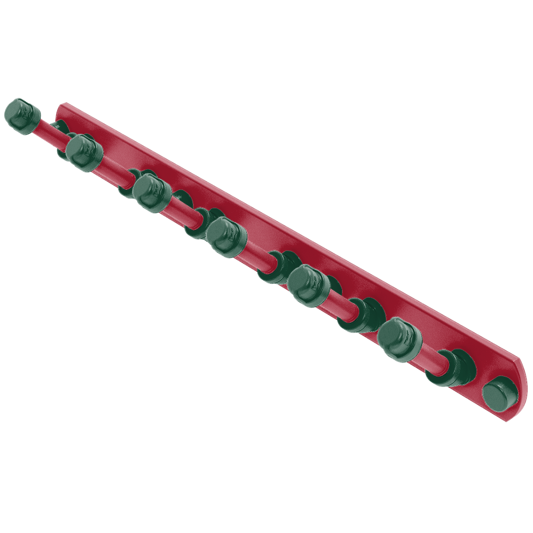 Slapshot Collection 6 Position Tie and Belt Rack Minnesota Edition