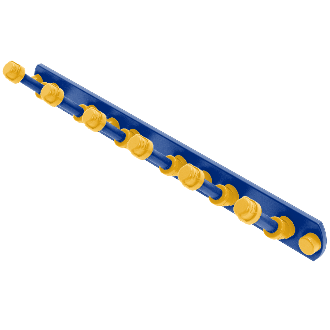 Slapshot Collection 6 Position Tie and Belt Rack St. Louis Edition