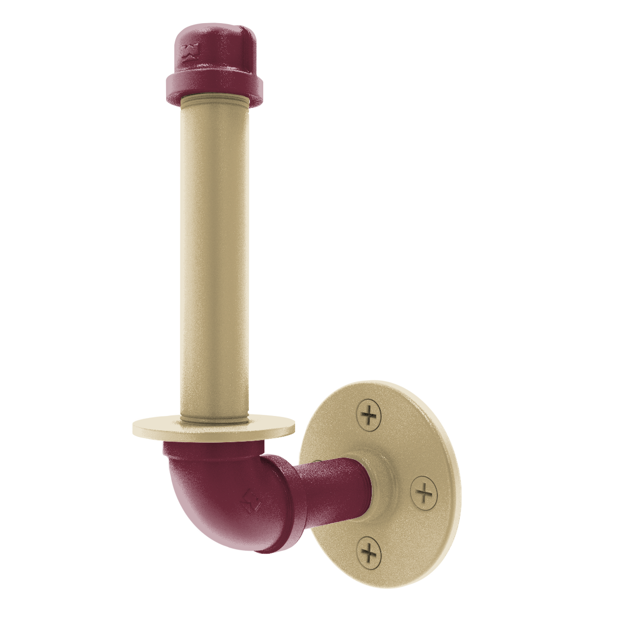 Collegiate Collection Upright Toilet Paper Holder Tallahassee Garnet and Gold Edition