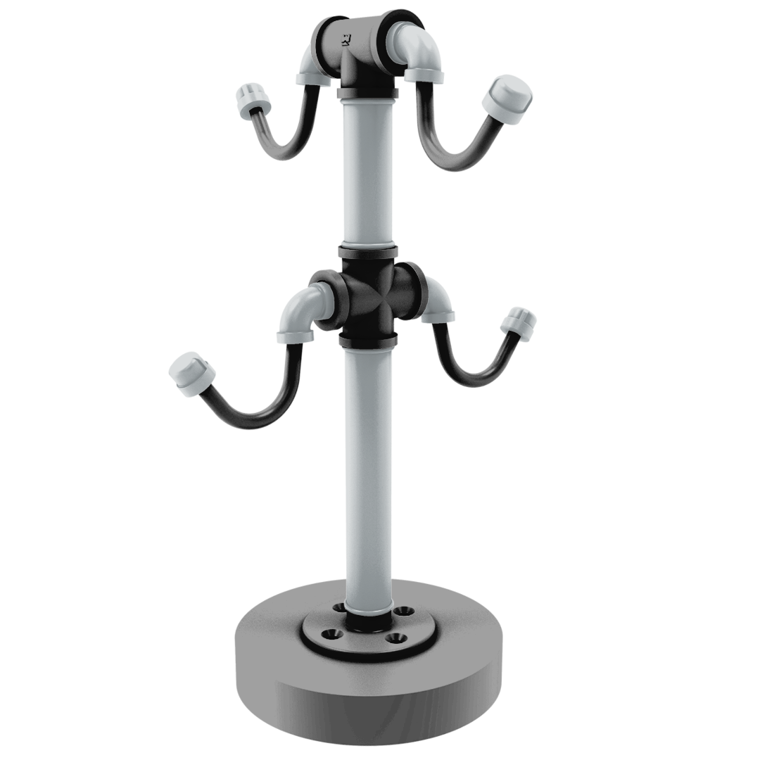 Slapshot Collection Countertop 4 Coffee Mug Holder Los Angeles Edition