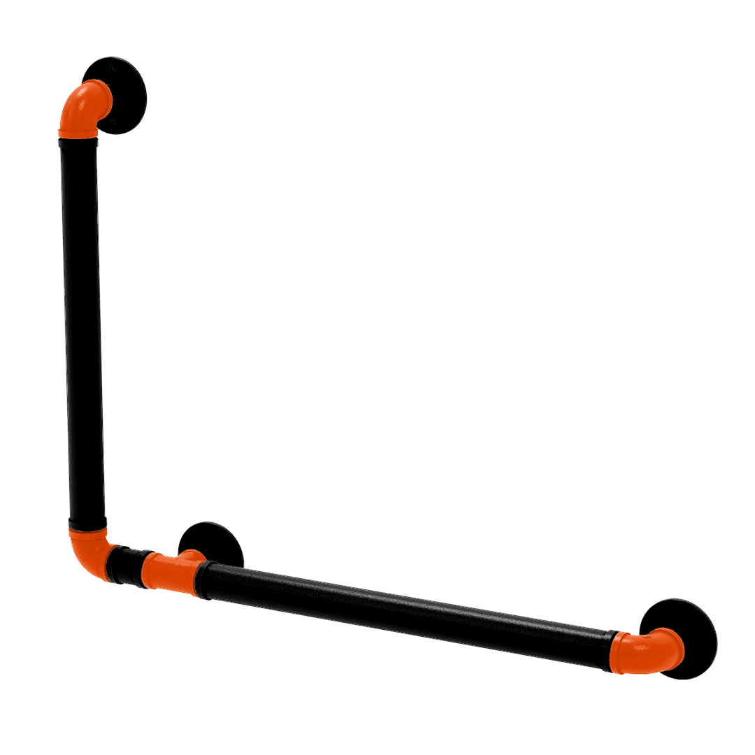 Slapshot Collection 90 Degree Grab Bar Left Hand Philadelphia Edition