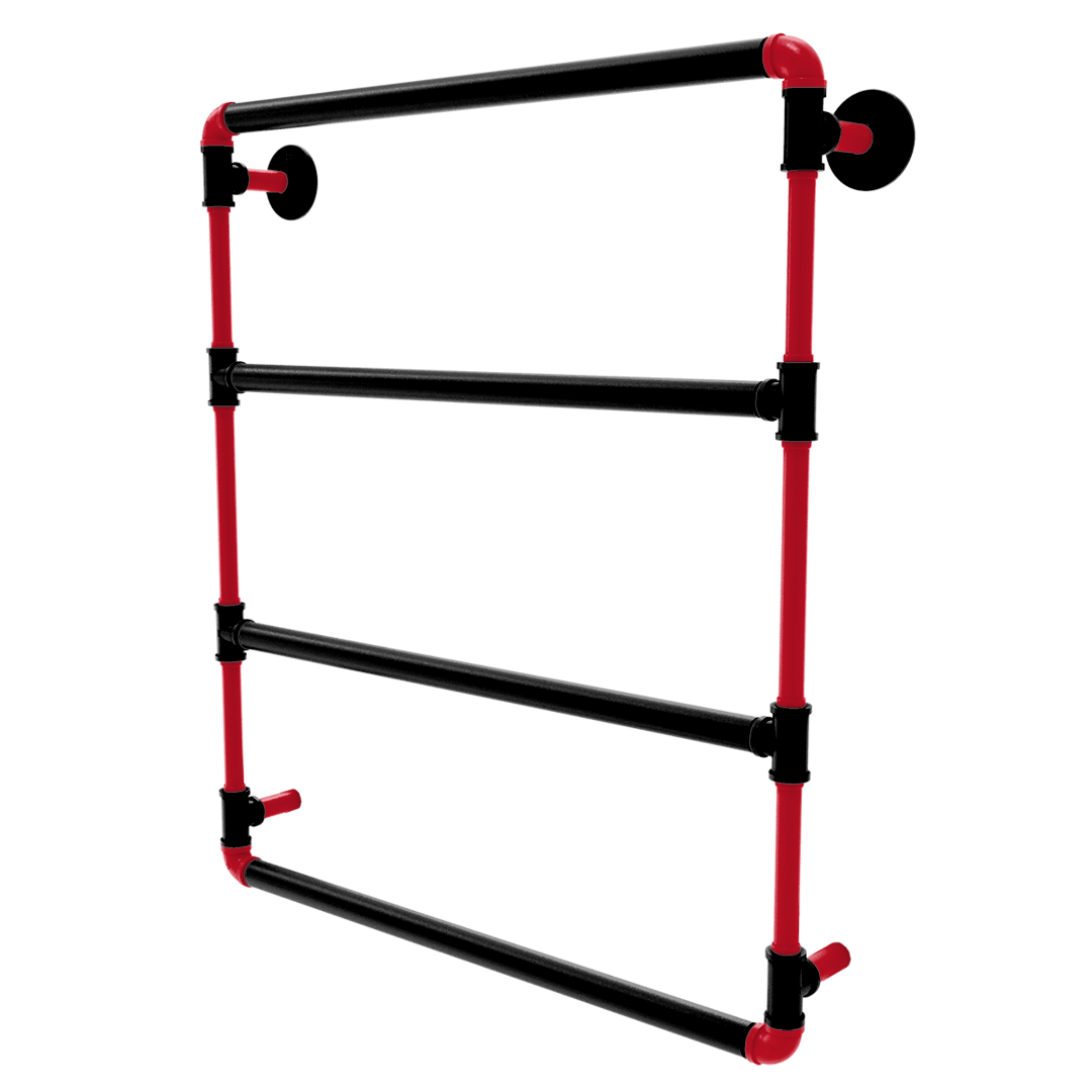 Slapshot Collection Wall Mounted Ladder Towel Bar Carolina Edition