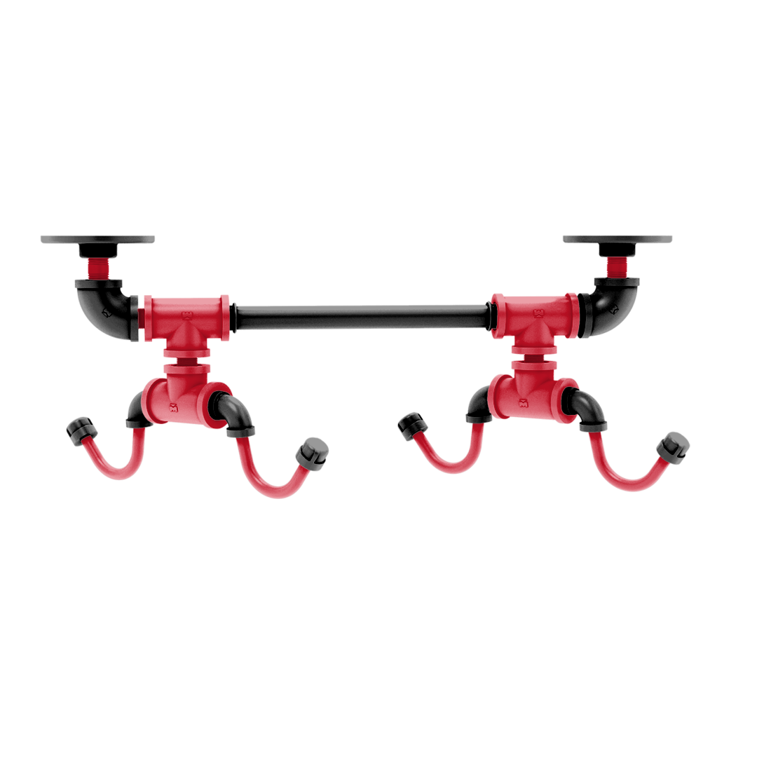 Slapshot Collection Under Cabinet 4 Coffee Mug Rack Carolina Edition