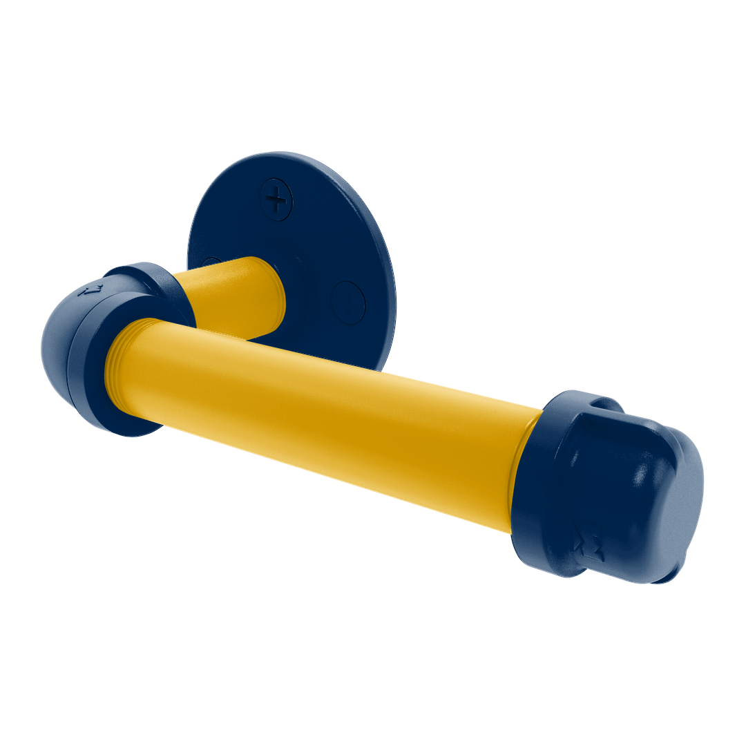 Collection European Style Toilet Tissue Holder Mountaineer State Blue and Gold Edition P-100-ETP