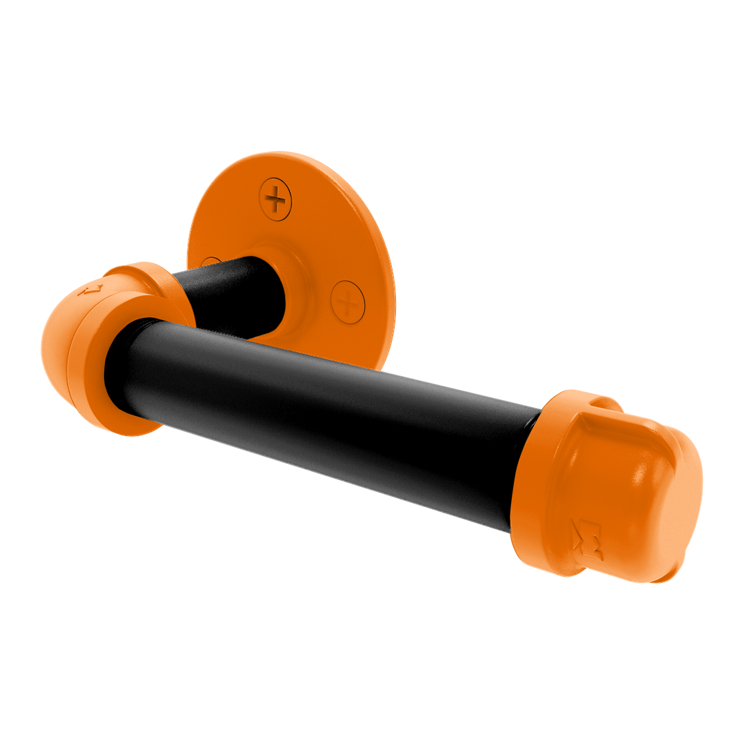 Collection European Style Toilet Tissue Holder Stillwater Orange and Black Edition P-100-ETP