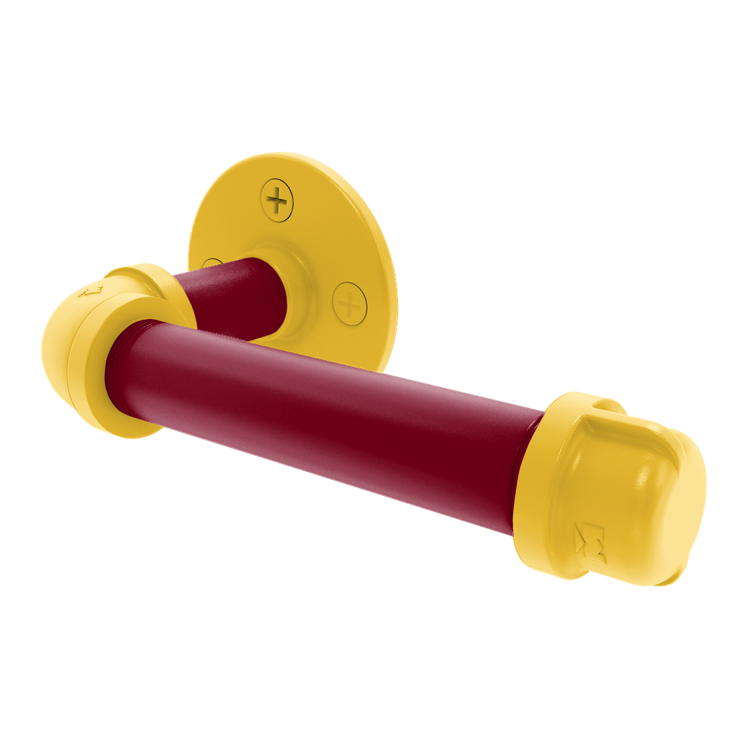 Collection European Style Toilet Tissue Holder Twin Cities Maroon and Gold Edition P-100-ETP