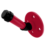 Collegiate Collection Single Robe Hook Athens Red and Black Edition