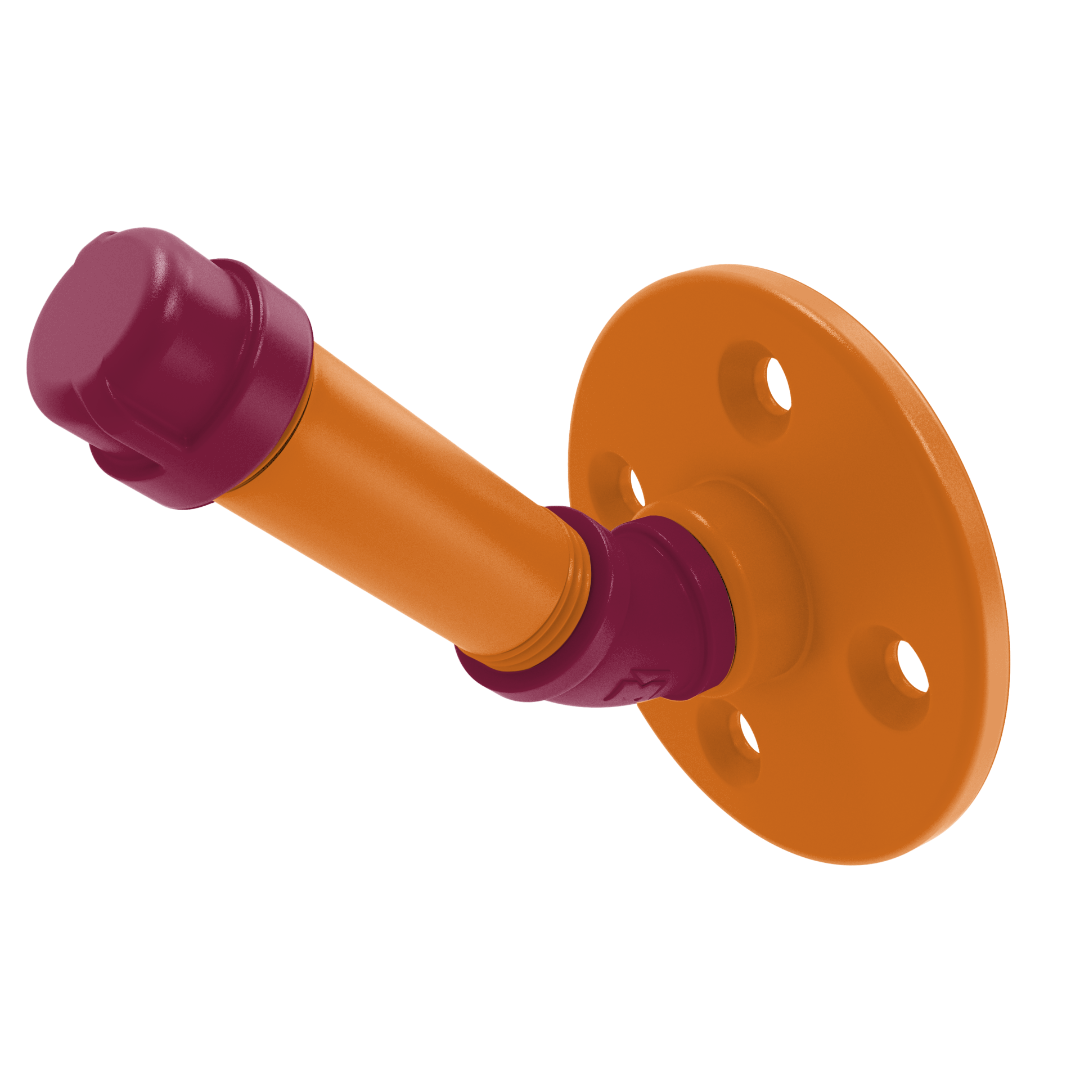 Collegiate Collection Single Robe Hook Blacksburg Game Day Edition P-300-HK