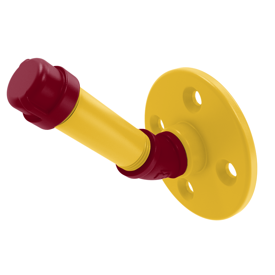 Collegiate Collection Single Robe Hook Twin Cities Maroon and Gold Edition