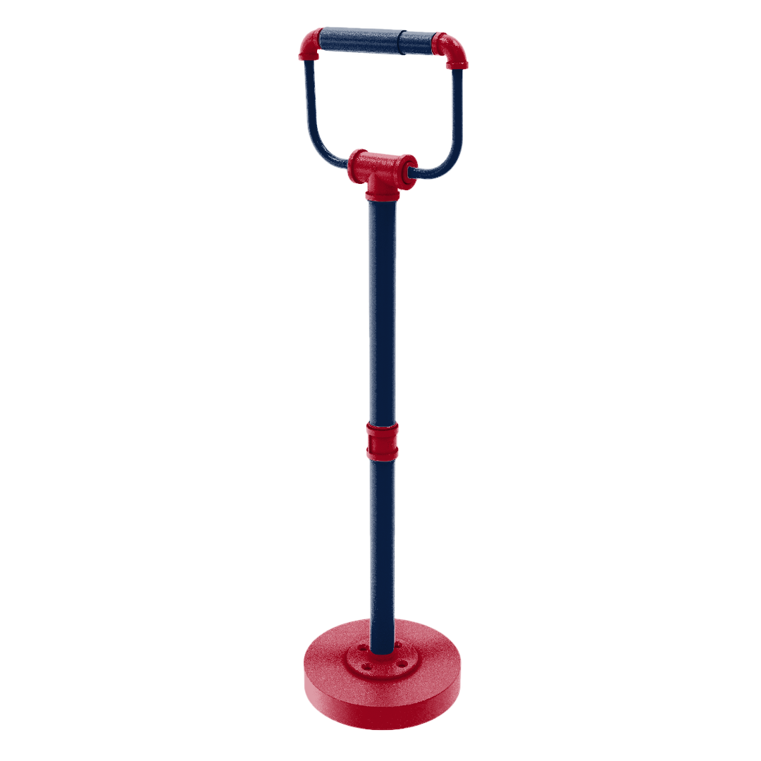 Collegiate Collection Freestanding Toilet Tissue Stand Tucson Red and Blue Edition