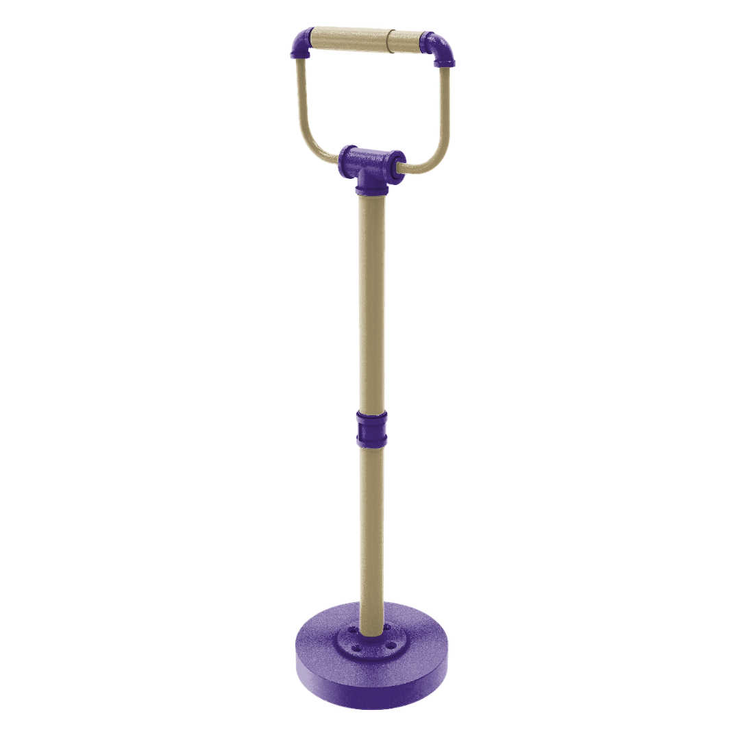 Collegiate Collection Freestanding Toilet Tissue Stand Seattle Purple and Gold Edition