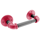 Collegiate Collection 2 Post Toilet Paper Holder Athens Red and Black Edition