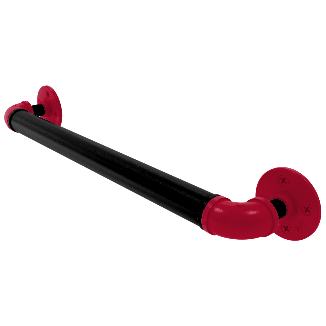Collegiate Collection Grab Bar Athens Red and Black Edition