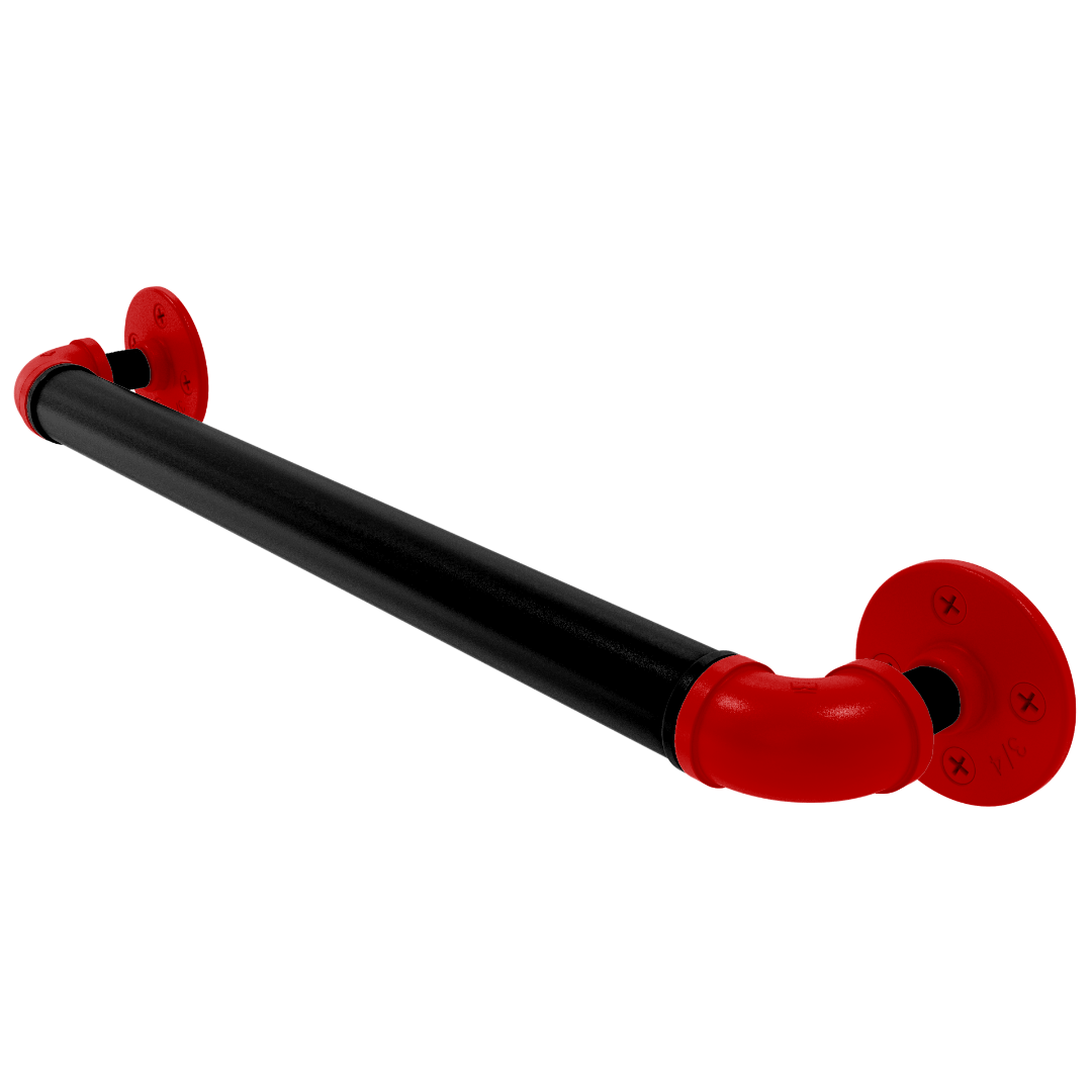 Collegiate Collection Grab Bar Lubbock Red and Black Edition