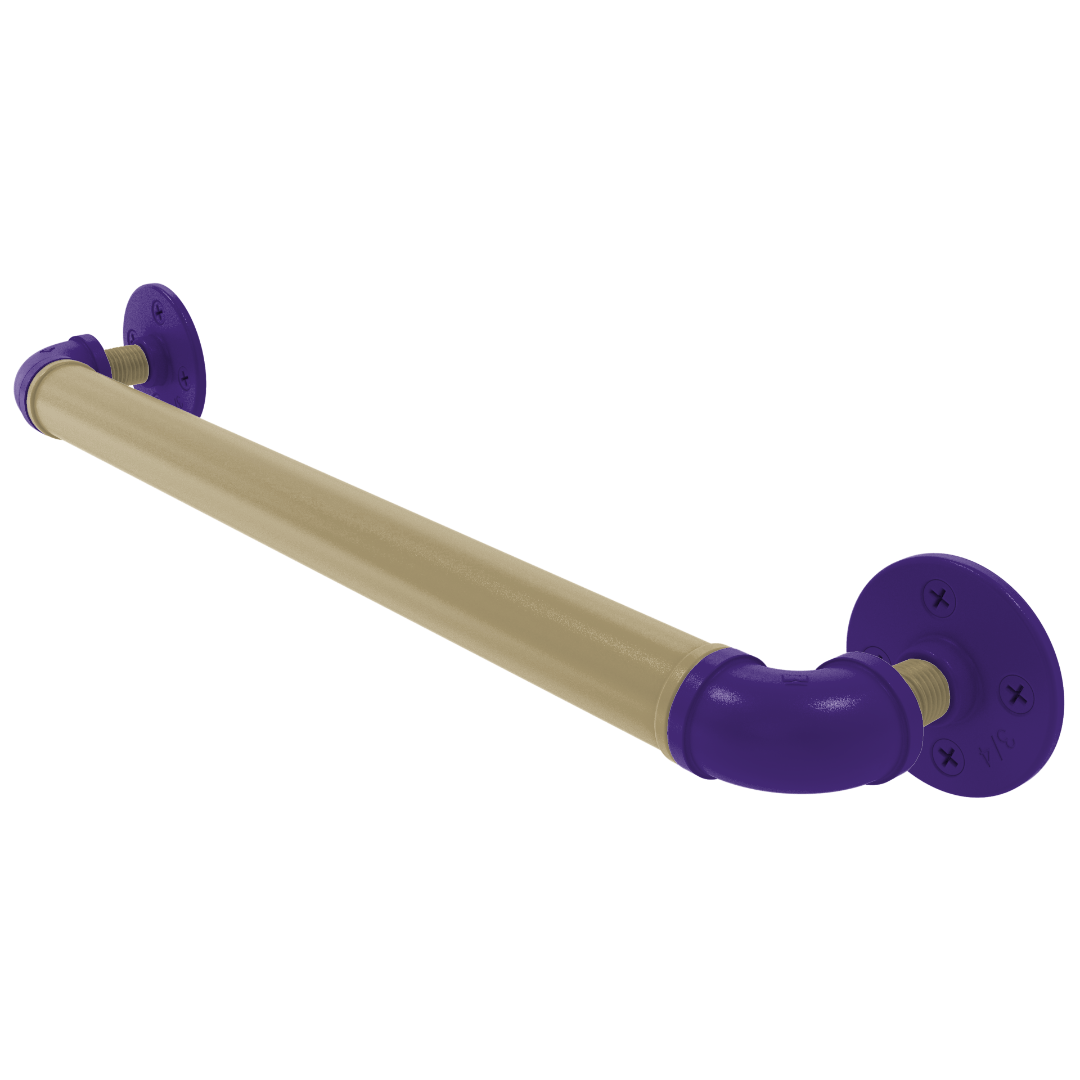 Collegiate Collection Grab Bar Seattle Purple and Gold Edition